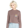 image:imageVolcom Womens Pocket Dial Long Sleeve TeeSlate Grey