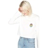 image:imageVolcom Womens Pocket Dial Long Sleeve TeeStar White