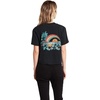 image:imageVolcom Womens Short Sleeve Pocket Dial Tee  Crew Neck TShirt with Chest Pocket and Screen PrintBlack New