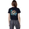 image:imageVolcom Womens Short Sleeve Pocket Dial Tee  Crew Neck TShirt with Chest Pocket and Screen PrintBlack New
