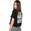image:imageVolcom Womens Short Sleeve Pocket Dial Tee  Crew Neck TShirt with Chest Pocket and Screen PrintBlackout