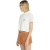 image:imageVolcom Womens Short Sleeve Pocket Dial Tee  Crew Neck TShirt with Chest Pocket and Screen PrintBone White