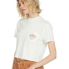 image:imageVolcom Womens Short Sleeve Pocket Dial Tee  Crew Neck TShirt with Chest Pocket and Screen PrintBone White