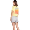 image:imageVolcom Womens Short Sleeve Pocket Dial Tee  Crew Neck TShirt with Chest Pocket and Screen PrintCitron