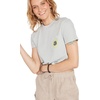 image:imageVolcom Womens Short Sleeve Pocket Dial Tee  Crew Neck TShirt with Chest Pocket and Screen PrintDaze Grey