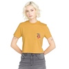 image:imageVolcom Womens Short Sleeve Pocket Dial Tee  Crew Neck TShirt with Chest Pocket and Screen PrintDijon