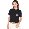 image:imageVolcom Womens Short Sleeve Pocket Dial Tee  Crew Neck TShirt with Chest Pocket and Screen PrintJet