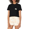 image:imageVolcom Womens Short Sleeve Pocket Dial Tee  Crew Neck TShirt with Chest Pocket and Screen PrintOnyx