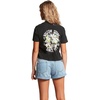 image:imageVolcom Womens Short Sleeve Pocket Dial Tee  Crew Neck TShirt with Chest Pocket and Screen PrintOnyx