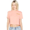 image:imageVolcom Womens Short Sleeve Pocket Dial Tee  Crew Neck TShirt with Chest Pocket and Screen PrintReef Pink