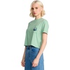 image:imageVolcom Womens Short Sleeve Pocket Dial Tee  Crew Neck TShirt with Chest Pocket and Screen PrintSea Green