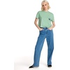 image:imageVolcom Womens Short Sleeve Pocket Dial Tee  Crew Neck TShirt with Chest Pocket and Screen PrintSea Green