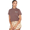 image:imageVolcom Womens Short Sleeve Pocket Dial Tee  Crew Neck TShirt with Chest Pocket and Screen PrintSlate Grey
