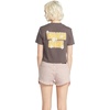 image:imageVolcom Womens Short Sleeve Pocket Dial Tee  Crew Neck TShirt with Chest Pocket and Screen PrintSlate Grey Grey
