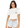 image:imageVolcom Womens Short Sleeve Pocket Dial Tee  Crew Neck TShirt with Chest Pocket and Screen PrintStar White Logo