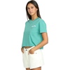 image:imageVolcom Womens Short Sleeve Pocket Dial Tee  Crew Neck TShirt with Chest Pocket and Screen PrintStormy Blue