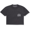image:imageVolcom Womens Short Sleeve Pocket Dial Tee  Crew Neck TShirt with Chest Pocket and Screen PrintVintage Jet