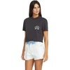 image:imageVolcom Womens Short Sleeve Pocket Dial Tee  Crew Neck TShirt with Chest Pocket and Screen PrintVintage Jet