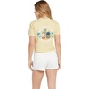 image:imageVolcom Womens Short Sleeve Pocket Dial Tee  Crew Neck TShirt with Chest Pocket and Screen PrintWheat