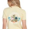 image:imageVolcom Womens Short Sleeve Pocket Dial Tee  Crew Neck TShirt with Chest Pocket and Screen PrintWheat