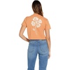 image:imageVolcom Womens Short Sleeve Pocket Dial Tee  Crew Neck TShirt with Chest Pocket and Screen PrintWild Ginger