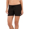 image:imageVolcom Womens Simply Solid 5Inch Swim Surf BoardshortBlack White