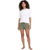 image:imageVolcom Womens Simply Solid 5Inch Swim Surf BoardshortGreen Olive