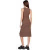 image:imageVolcom Womens Spacestone Sweater Knit Midi DressDark Clay