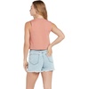 image:imageVolcom Womens Stone Hour Crop TankLight Mauve