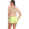 image:imageVolcom Womens Strutin Stone Elastic Waist ShortIsland Green