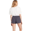 image:imageVolcom Womens Strutin Stone Elastic Waist ShortMidnight Blue