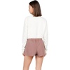 image:imageVolcom Womens Strutin Stone Elastic Waist ShortRaisin