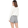 image:imageVolcom Womens Sunday Strut Elastic Waist ShortBlack Stripe 1