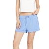 image:imageVolcom Womens Sunday Strut Elastic Waist ShortCoastal Blue