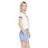image:imageVolcom Womens Sunday Strut Elastic Waist ShortCoastal Blue