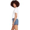 image:imageVolcom Womens Sunday Strut Elastic Waist ShortFlight Blue