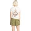 image:imageVolcom Womens Sunday Strut Elastic Waist ShortMoss