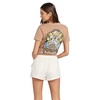 image:imageVolcom Womens Sunday Strut Elastic Waist ShortMulti