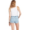 image:imageVolcom Womens Sunday Strut Elastic Waist ShortPale Blue