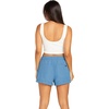 image:imageVolcom Womens Sunday Strut Elastic Waist ShortPark Blue