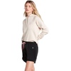 image:imageVolcom Womens Truly Stoked Elastic Waist Fleece Sweat ShortBlack