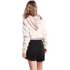 image:imageVolcom Womens Truly Stoked Elastic Waist Fleece Sweat ShortBlack