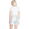 image:imageVolcom Womens Truly Stoked Elastic Waist Fleece Sweat ShortStone Blue