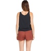 image:imageVolcom Womens to The Bank Organic Cotton Graphic Tank Top  Relaxed Boxy Fit Breezy Summer StyleBlack White