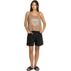image:imageVolcom Womens to The Bank Organic Cotton Graphic Tank Top  Relaxed Boxy Fit Breezy Summer StyleHazelnut