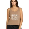 image:imageVolcom Womens to The Bank Organic Cotton Graphic Tank Top  Relaxed Boxy Fit Breezy Summer StyleHazelnut
