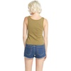 image:imageVolcom Womens to The Bank Organic Cotton Graphic Tank Top  Relaxed Boxy Fit Breezy Summer StyleMoss