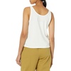 image:imageVolcom Womens to The Bank Organic Cotton Graphic Tank Top  Relaxed Boxy Fit Breezy Summer StyleStar White