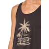 image:imageVolcom Womens to The Bank Organic Cotton Graphic Tank Top  Relaxed Boxy Fit Breezy Summer StyleVintage Black