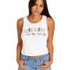 image:imageVolcom Womens to The Bank Organic Cotton Graphic Tank Top  Relaxed Boxy Fit Breezy Summer StyleWhite